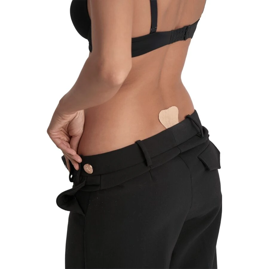 BYE-BRA - ADHESIVE THONG LACE BLACK ONE SIZE
